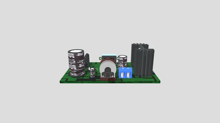 Voltage regulator 3D Model
