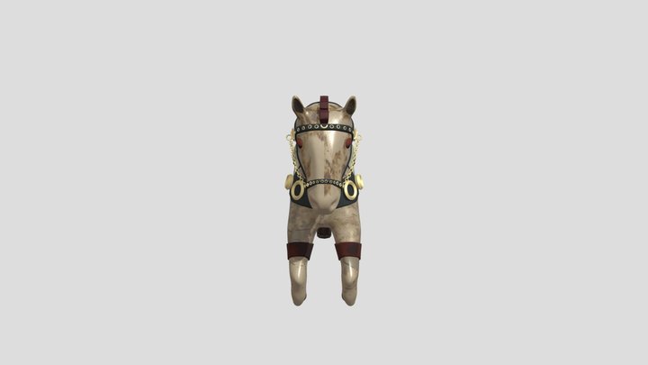 1st Horse model 3D Model