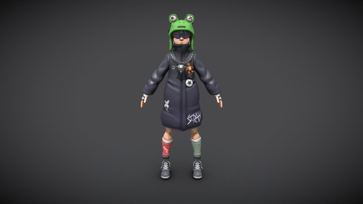 Character HEAJ 2025 3D Model