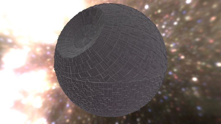 Death Star 3D Model