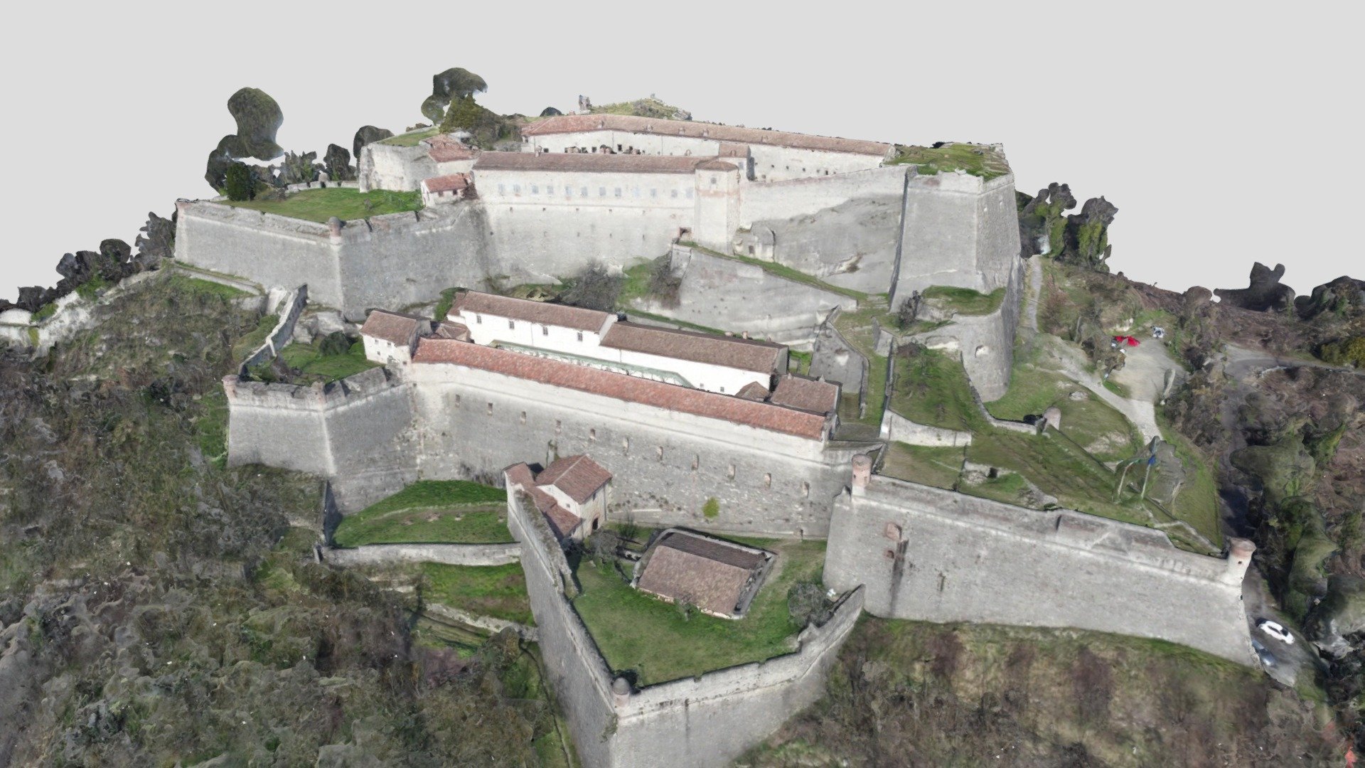 Forte di Gavi (AL) Italy - 3D model by Magio94 [5c3af6e] - Sketchfab