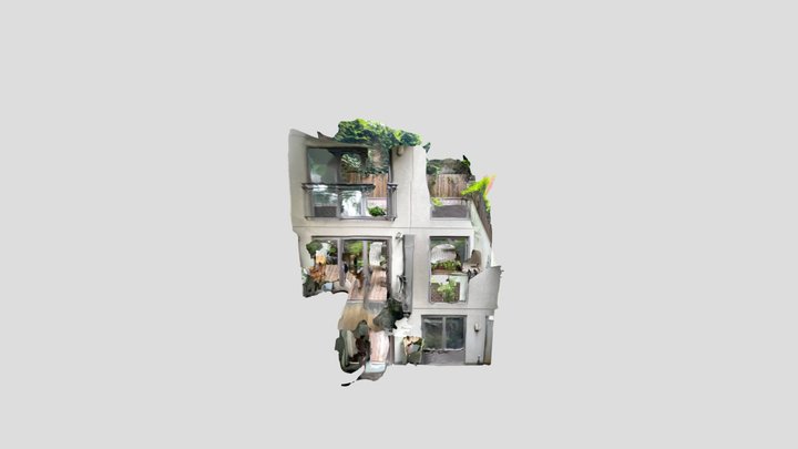 Back yard 3D Model