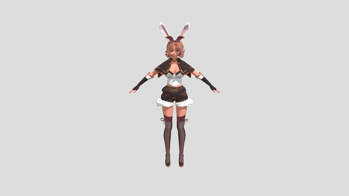 Vtuber model 3D Model