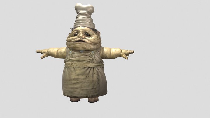 The Twin Chef (Little nightmares) 3D Model