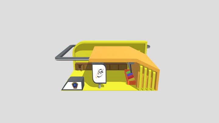 BOOTH 3D Model
