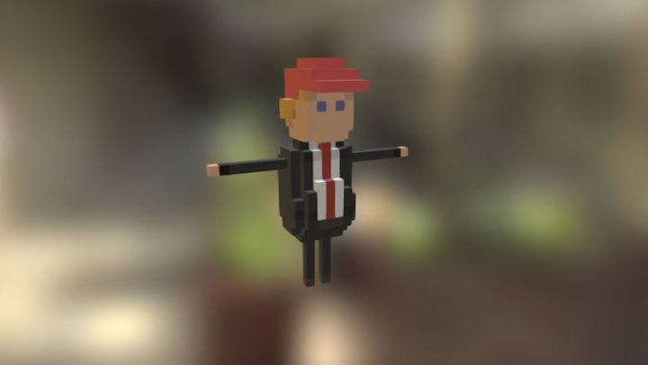 Trump 3D Model