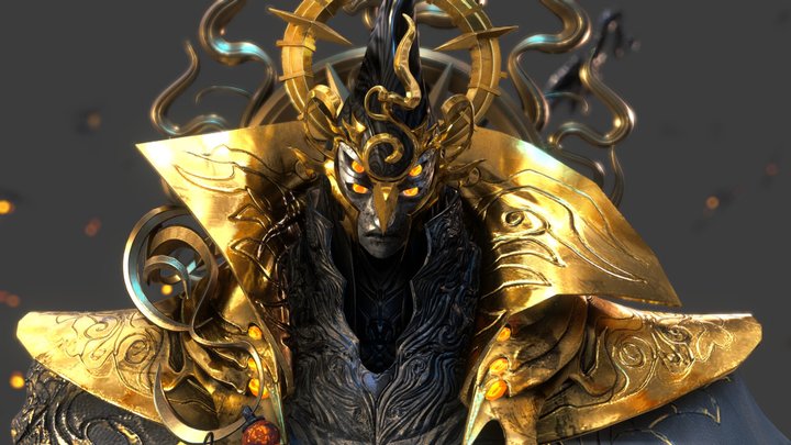 Dark Vicar V1 3D Model