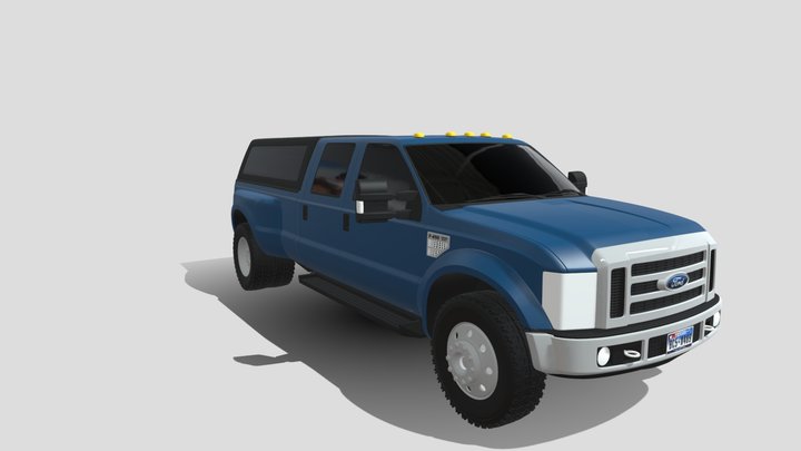 Ford F450 Super Duty – Modello 3D gratuito STL