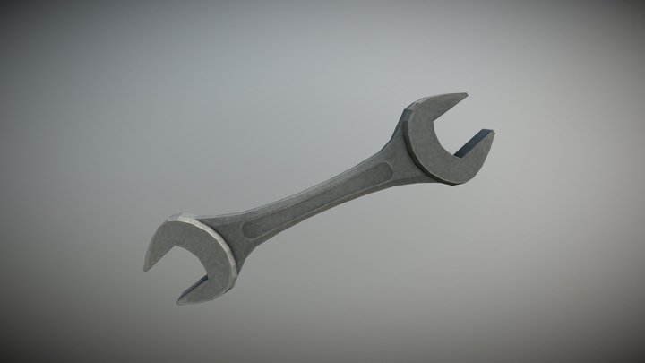 Hello Neighbor Wrench (Older builds) 3D Model