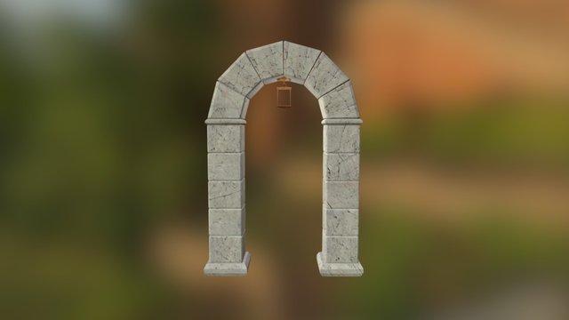 Simple Arch 3D Model