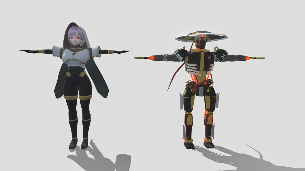 Characters, Bai and Exrob the Liberator Unit