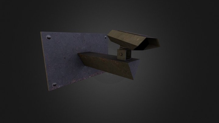 SecurityCamera Cityscene DAE EX1 3D Model