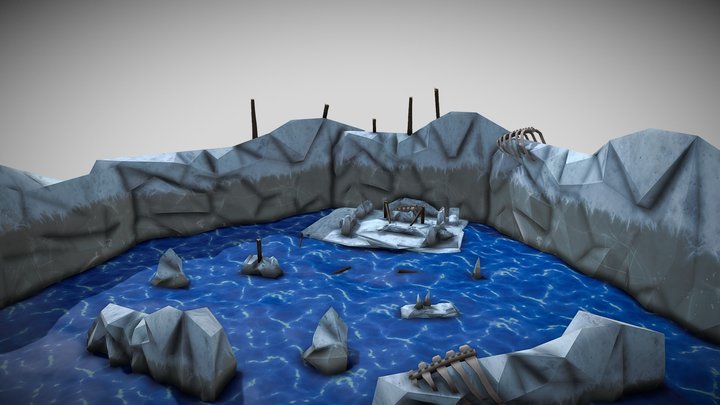 The Ice Age Map Final 3D Model