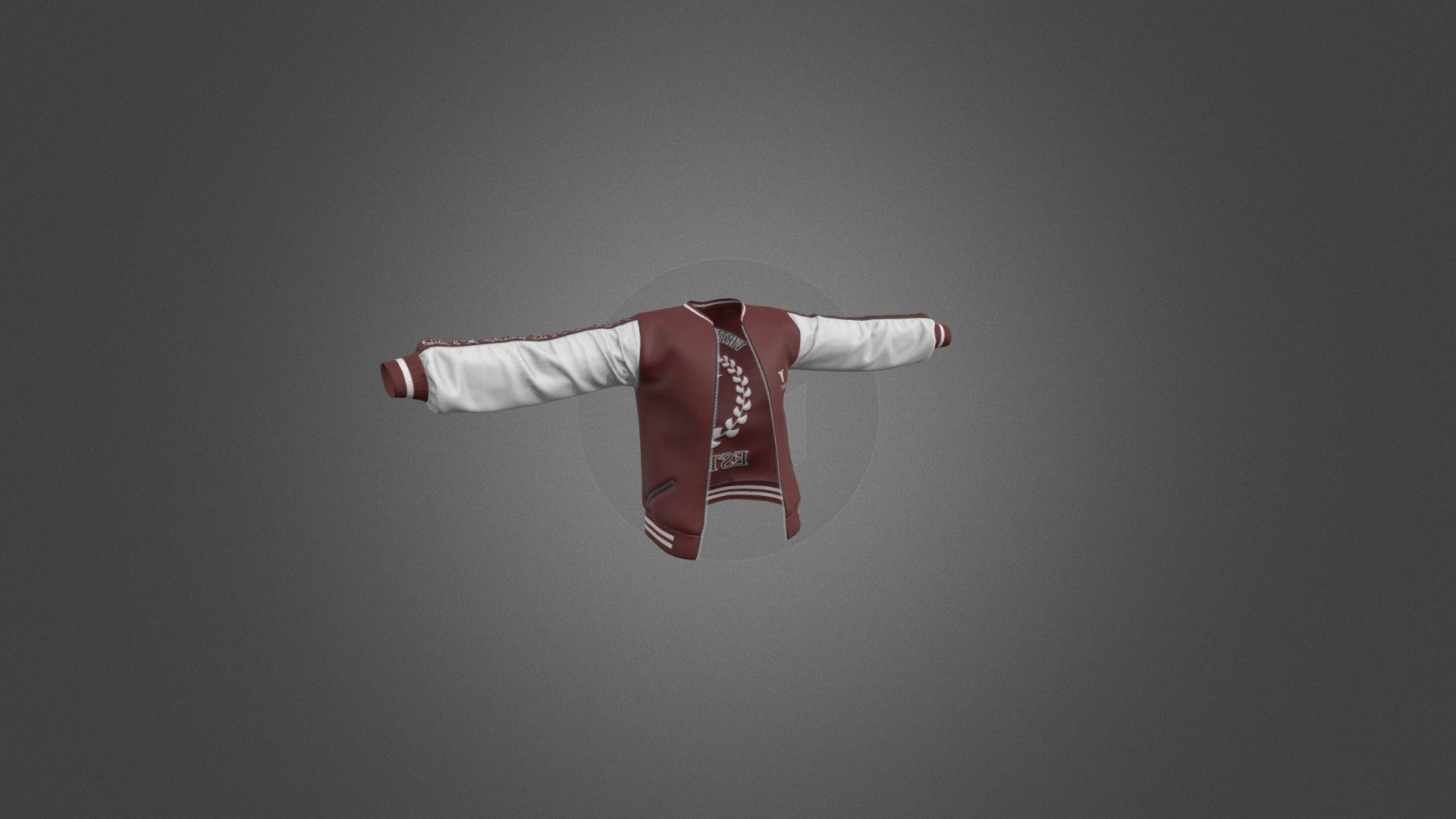 Letterman Jacket 3D model by VirtualThreads [5c44460] Sketchfab
