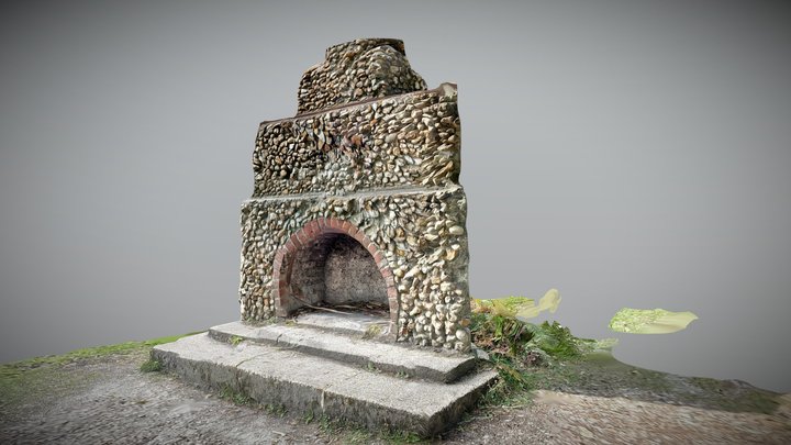 The Portuguese Fireplace, New Forest 3D Model