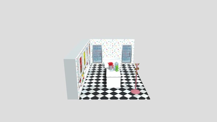 Candy Store 3D Model