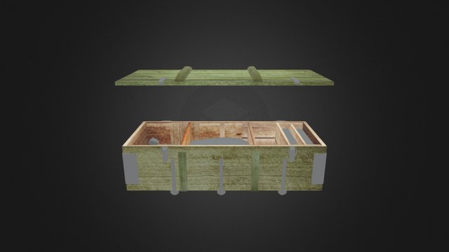 120mm_ammobox_WIP_01 3D Model