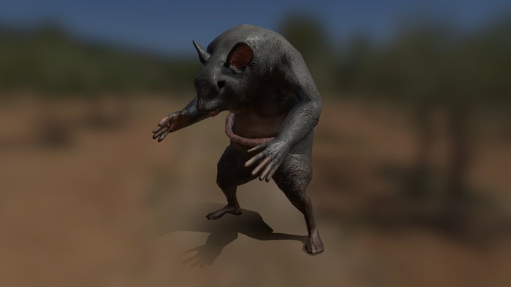 Ratman 3D Model