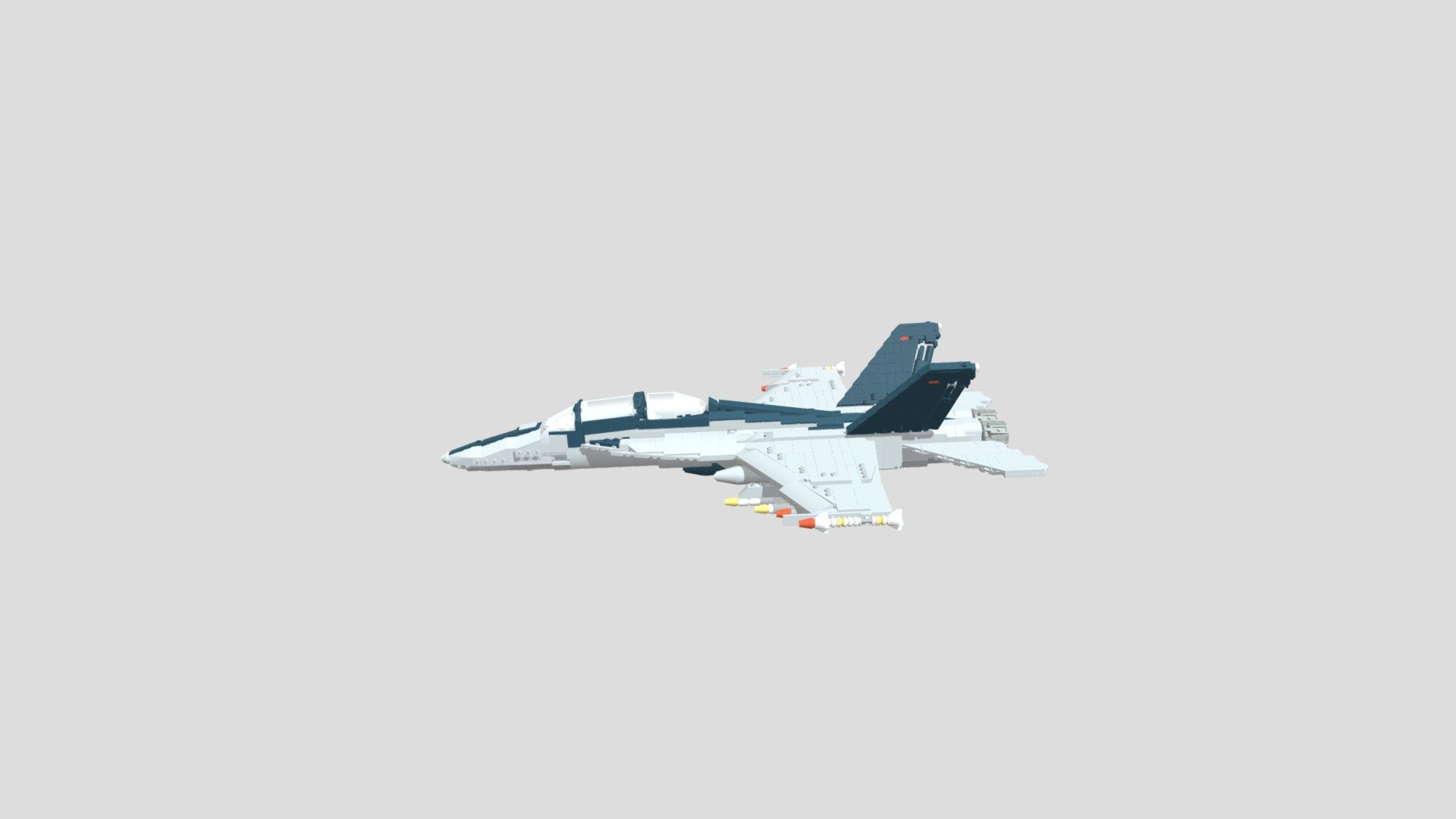 McDonnell Douglas F/A- 18E Super Hornet - Download Free 3D model by ...