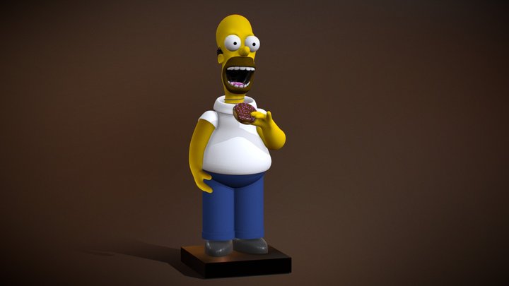 Homer 3D Model