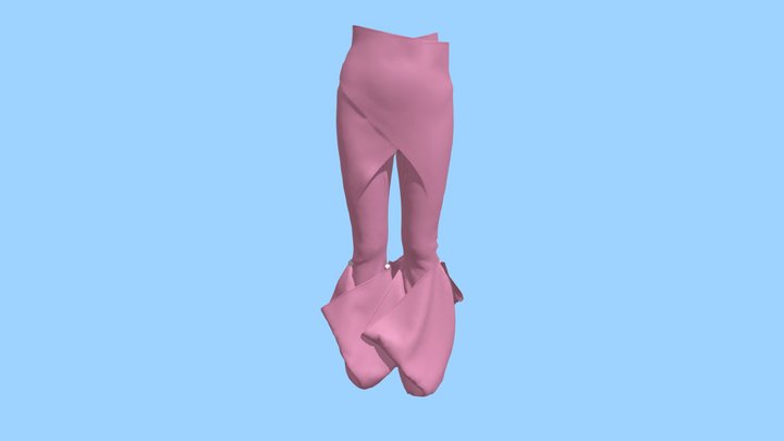 pants obj 3D Model