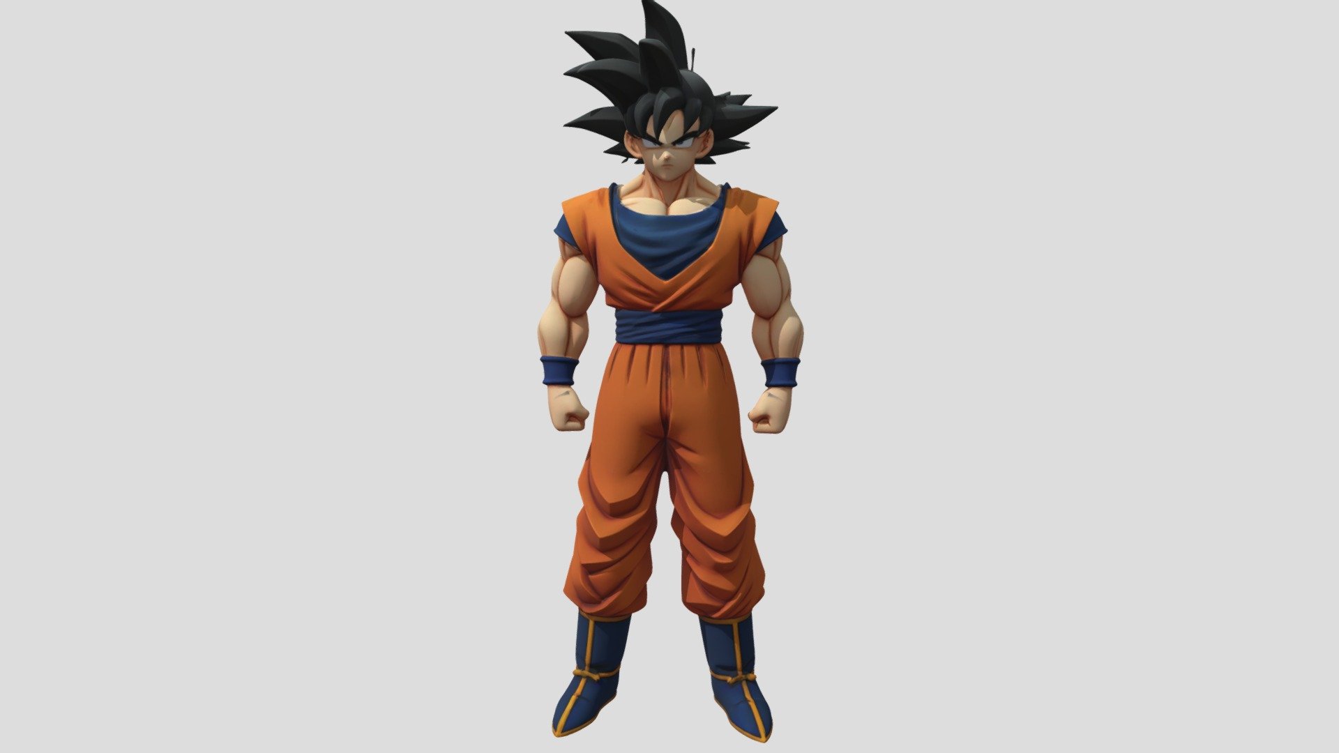 Goku+character+3d+model - Download Free 3D model by 3D MORE ...