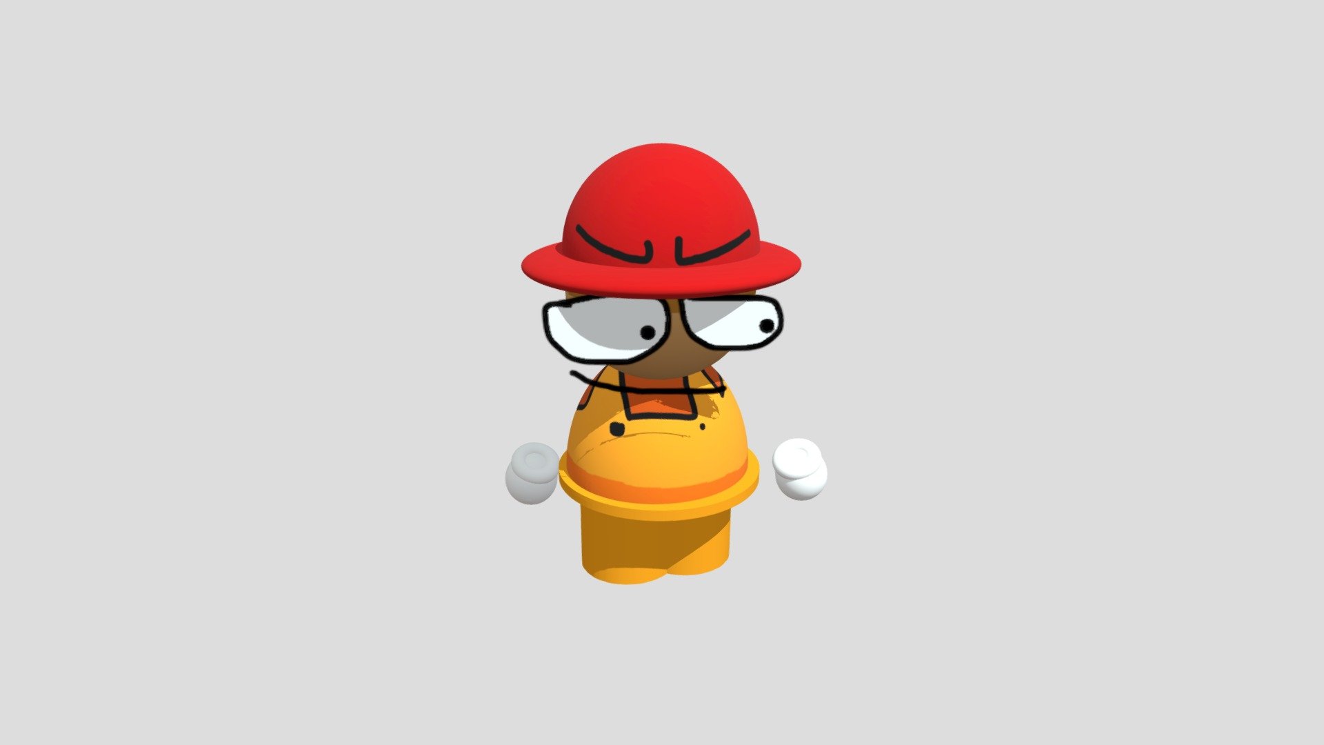 Ronald but with Gloves