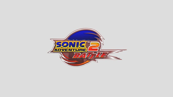 Game Cube - Sonic Adventure 2 Battle - TS Logo 3D Model