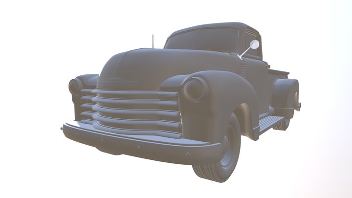 Pickup  1951 3D Model
