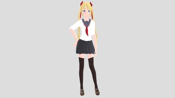 hirakata kana 3D Model