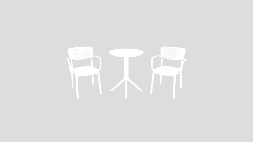 Modern Bistro Patio Set