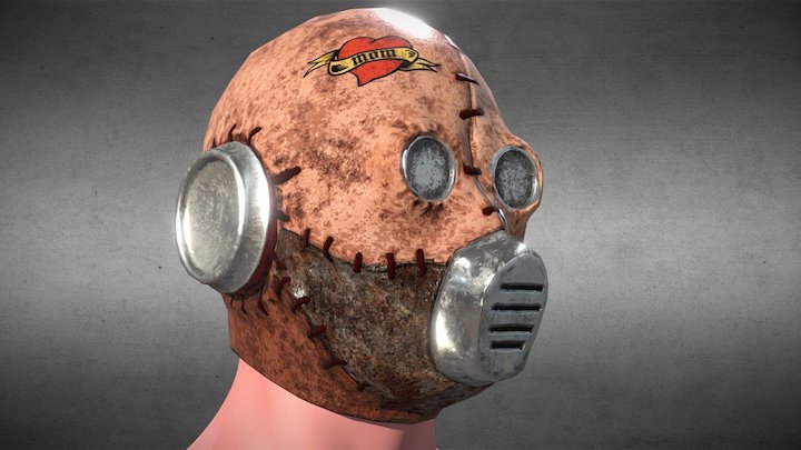 psycho mask 3D Model