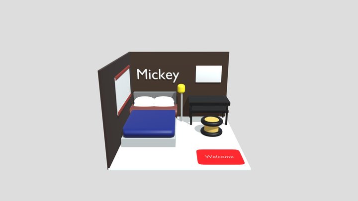 Bedroom 3D Model