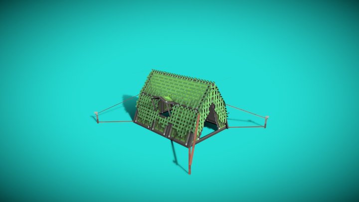 Палатка 3D Model