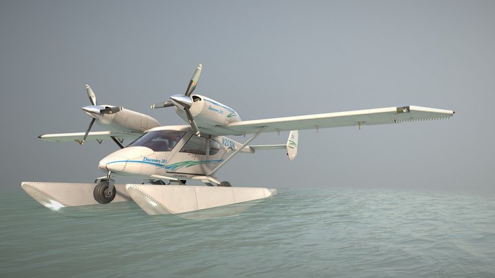 Accord-201 Floatsplane Discovery Livery 3D Model