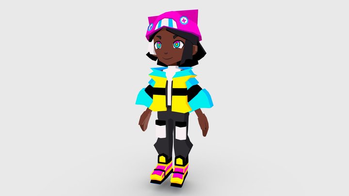 Blunt Brawl - Main Character ! 3D Model