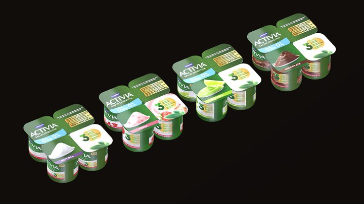 Pack Activia 4X4 – Modello 3D gratuito STL