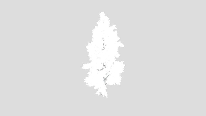 Pine Tree Low Poly Variation – Modello 3D gratuito STL