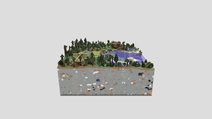 Wastelands 3D Model