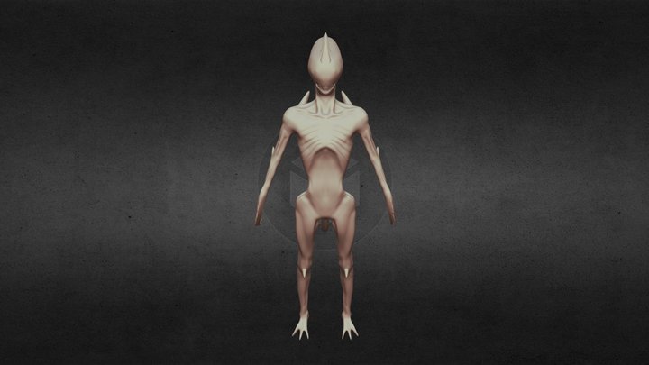 ALIEN 3D MODEL 3D Model