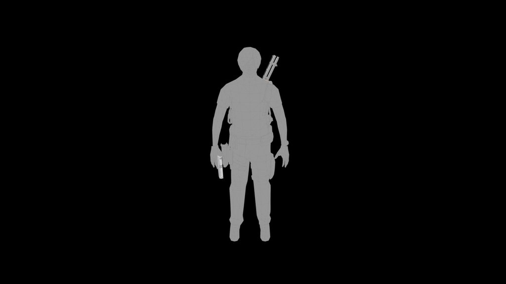 Leon Kennedy Low Poly