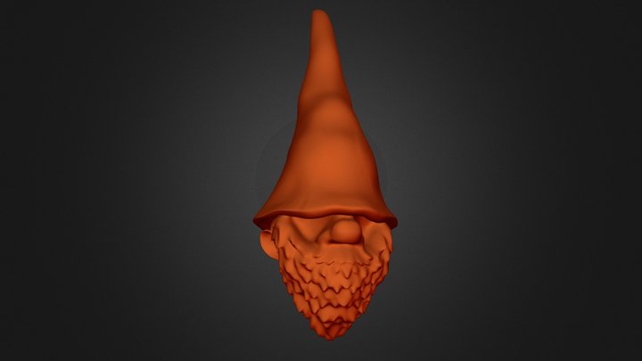 XMAS Gnome 3D Model