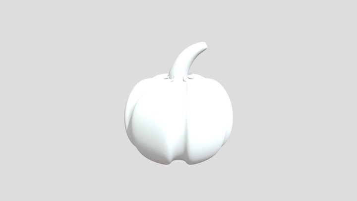 Monke Corp old jack o lartern 3D Model