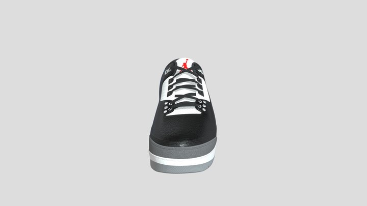 Nike Air Jordan 3D Model