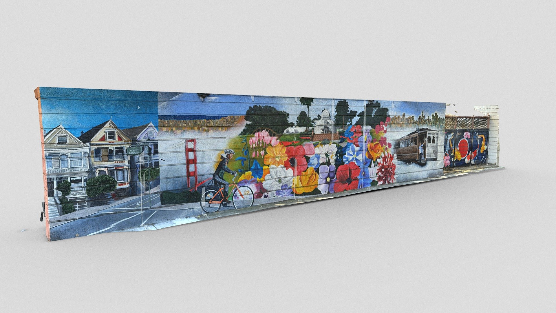 Mural on 485 Scott St, SF (Forge)