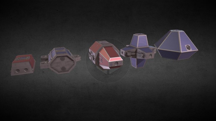 Star Wars: Containers – Modello 3D gratuito STL
