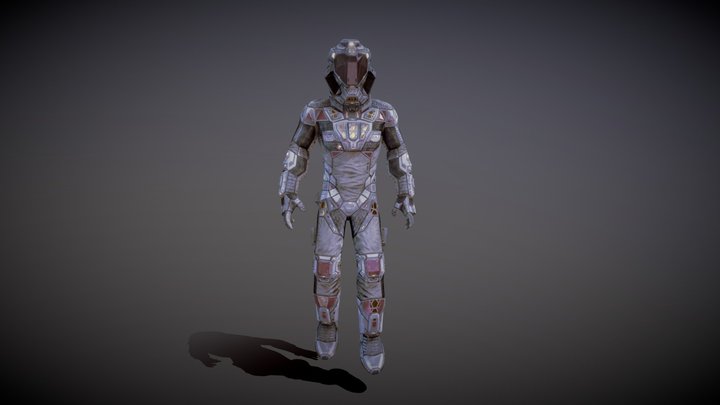 The Spaceman 3D Model