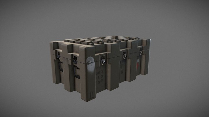Army Case 3D Model