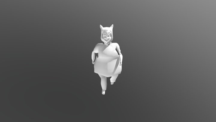 Fat Boi - Animated Run 3D Model