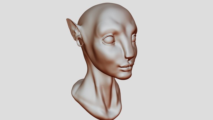 Avatar Na'vi 3D Model